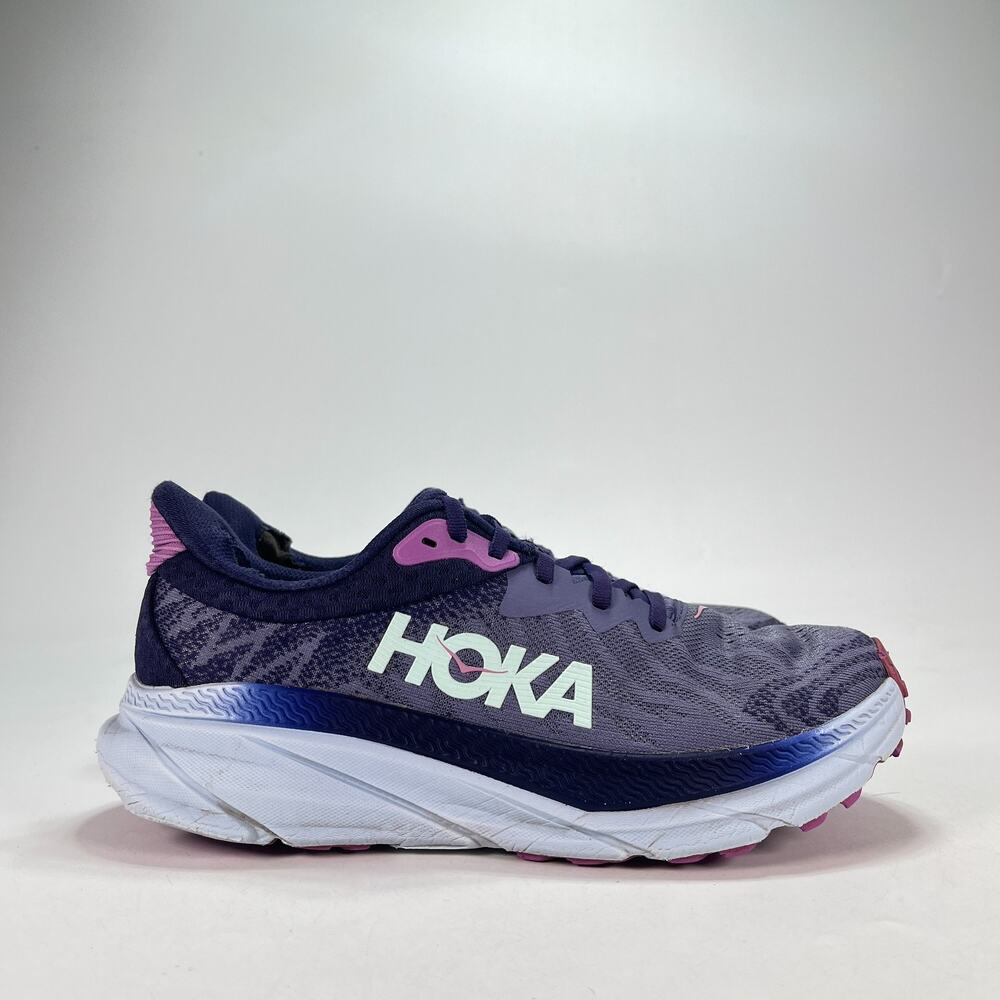 HOKA Challenger ATR 7 Purple Trail Running Shoes 1134498 MNSK Women's Size 9.5B